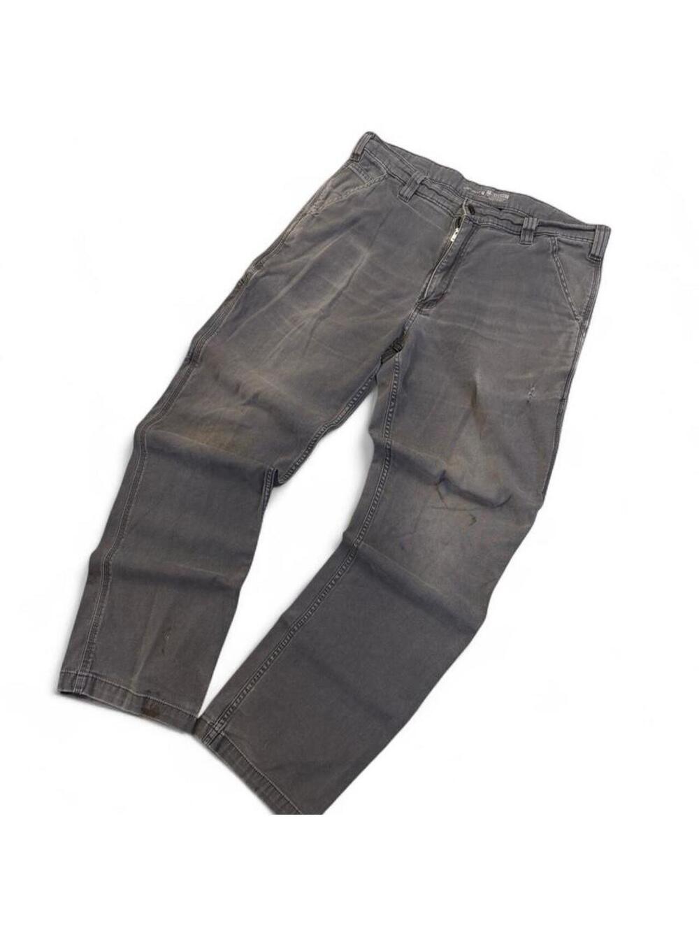 Gray Carhartt carpenter pants size 36x34 #workwear #carpenter #carhartt #y2k